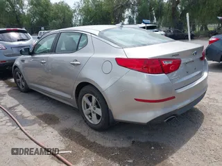2014 Kia Optima LX with VIN KNAGM4A74E5489032, listed as a IAAI auction lot 41999733 with 83,998 mi miles. Bid and sale history available at carsss.com. Image 3.