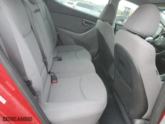 2014 Hyundai Elantra SE with VIN KMHDH4AEXEU160653, listed as a Copart auction lot 49967825 with 152,585 mi miles and Salvage Title. Bid and sale history available at carsss.com. Image 10.