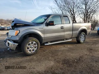 2013 Ford F-150 XL with VIN 1FTEX1EM1DFD14584, listed as a Copart auction lot 86130304 with 115,413 mi miles and Salvage Title. Bid and sale history available at carsss.com. Image 1.