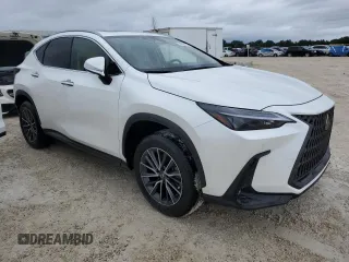 2025 Lexus NX with VIN JTJGDCAZ2S2016027, listed as a Copart auction lot 74098194 with 0 mi miles and Non Repairable. Bid and sale history available at carsss.com. Image 4.