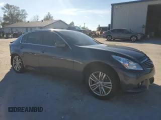2011 Infiniti G25 x with VIN JN1DV6AR6BM652171, listed as a Copart auction lot 80255524 with 232,576 mi miles and Salvage Title. Bid and sale history available at DreamBid. Image 4.