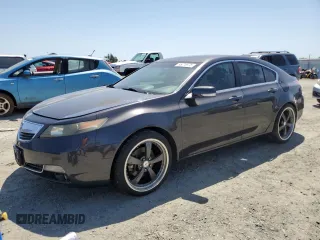 2013 Acura TL Technology z VIN 19UUA8F59DA011998, wystawiony jako Copart lot #55076975 z przebiegiem 102 667 mil mil oraz Szkoda całkowita • Salvage title. Historia ofert i sprzedaży dostępna na DreamBid. Obrazek 1.