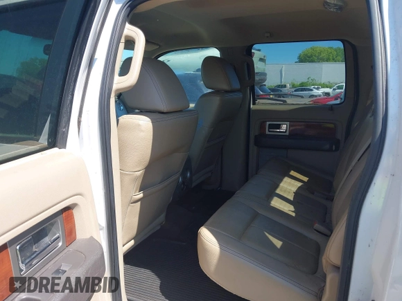 2010 Ford F-150 XL with VIN 1FTFW1CV7AFB08801, listed as a IAAI auction lot 41995312 with 280,286 mi miles. Bid and sale history available at carsss.com. Image 8.