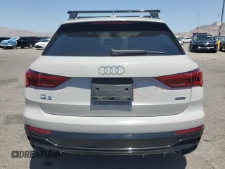 2021 Audi Q3 S line Premium with VIN WA1DECF35M1033074, listed as a Copart auction lot 61259905 with 24,066 mi miles and Salvage title. Bid and sale history available at DreamBid. Image 6.