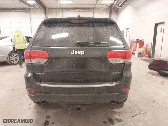 2014 Jeep Grand Cherokee Limited with VIN 1C4RJFBG6EC518170, listed as a IAAI auction lot 41506695 with 156,537 mi miles. Bid and sale history available at carsss.com. Image 16.