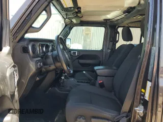 2022 Jeep Gladiator Willys Sport z VIN 1C6HJTAG2NL133000, wystawiony jako Copart lot #58416125 z przebiegiem 65 590 mil mil oraz Szkoda całkowita • Salvage title. Historia ofert i sprzedaży dostępna na DreamBid. Obrazek 7.