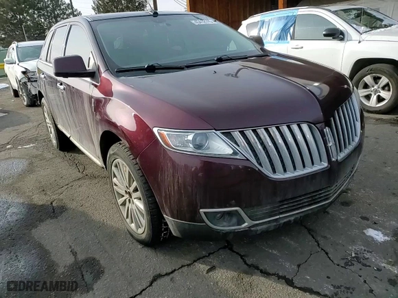 2011 Lincoln MKX with VIN 2LMDJ8JK6BBJ14485, listed as a Copart auction lot 45412115 with 263,781 mi miles and Salvage Title. Bid and sale history available at carsss.com. Image 12.