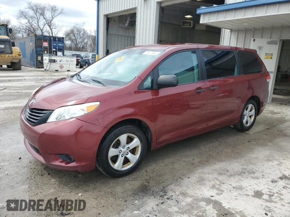 2013 Toyota Sienna L с VIN 5TDZK3DCXDS282433, выставлен на аукционе Copart как лот 49527945 с пробегом 197 583 миль миль и Списание • Salvage title. История ставок и продаж доступна на DreamBid. Изображение 1.