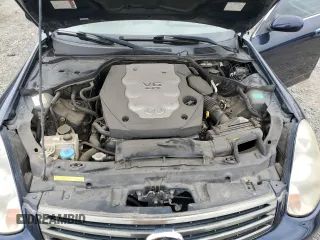 2005 Infiniti G35 Sedan with VIN JNKCV51E95M205580, listed as a Copart auction lot 51967025 with 168,527 mi miles and Salvage Title. Bid and sale history available at carsss.com. Image 11.