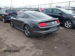 2016 Ford Mustang V6 with VIN 1FA6P8AM5G5337594, listed as a IAAI auction lot 41864037 with 128,117 mi miles and . Bid and sale history available at carsss.com. Image 3.