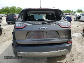2019 Jeep Cherokee Limited with VIN 1C4PJLDB6KD300369, listed as a Copart auction lot 55023765 with 165,615 mi miles and Clean Title. Bid and sale history available at DreamBid. Image 6.