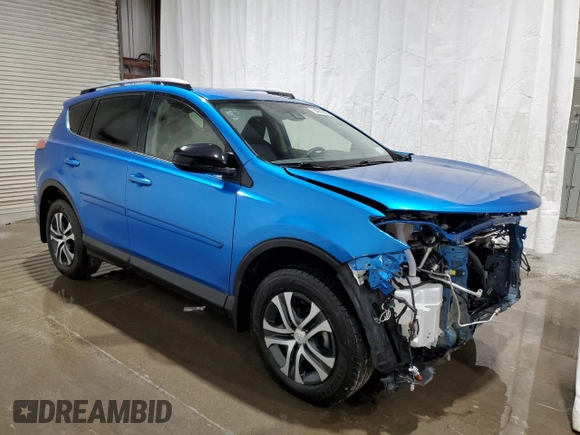 2018 Toyota RAV4 LE with VIN JTMBFREVXJJ744555, listed as a Copart auction lot 64081295 with 17,314 mi miles and Salvage title. Bid and sale history available at DreamBid. Image 4.