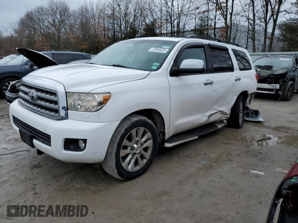 2012 Toyota Sequoia Limited with VIN 5TDJY5G19CS067805, listed as a Copart auction lot 47855825 with 132,711 mi miles and Clean Title. Bid and sale history available at carsss.com. Image 1.
