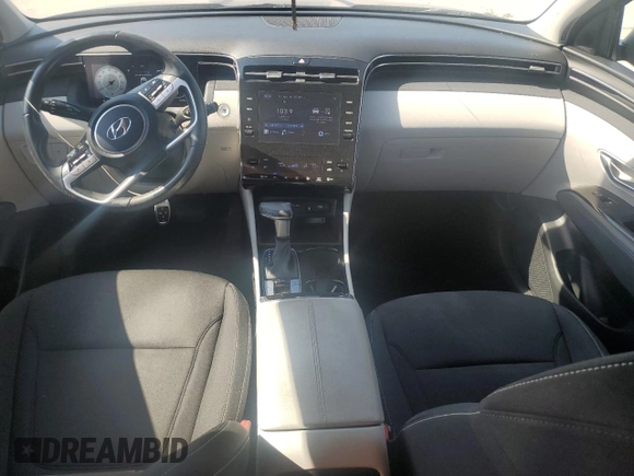 2022 Hyundai Tucson SEL with VIN 5NMJF3AE4NH096592, listed as a Copart auction lot 53496475 with 24,986 mi miles and Salvage title. Bid and sale history available at DreamBid. Image 8.