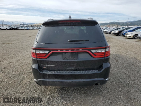 2023 Dodge Durango SXT Launch Edition with VIN 1C4RDJAG7PC617269, listed as a Copart auction lot 52991455 with 65,324 mi miles and Salvage title. Bid and sale history available at DreamBid. Image 6.