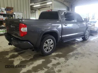 2021 Toyota Tundra Platinum with VIN 5TFAY5F17MX960813, listed as a Copart auction lot 56544055 with 99,592 mi miles and Salvage title. Bid and sale history available at DreamBid. Image 3.