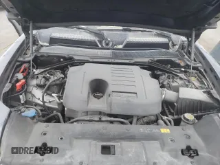 2023 Land Rover Defender X with VIN SALEXEEU6P2136280, listed as a Copart auction lot 77014604 with 27,736 mi miles and Salvage title. Bid and sale history available at DreamBid. Image 12.