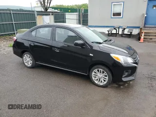 2024 Mitsubishi Mirage ES z VIN ML32FUFJ8RHF07697, wystawiony jako Copart lot #56628715 z przebiegiem 20 316 mil mil oraz Czysty tytuł • Clean title. Historia ofert i sprzedaży dostępna na DreamBid. Obrazek 4.
