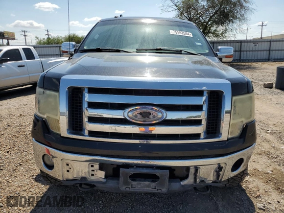 2011 Ford F-150 XL with VIN 1FTMF1EF7BFA72817, listed as a Copart auction lot 75552694 with 185,146 mi miles and Salvage title. Bid and sale history available at DreamBid. Image 5.
