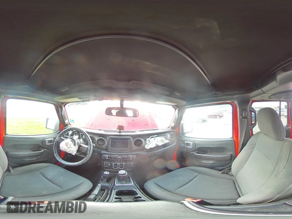 2018 Jeep Wrangler Unlimited Sport S z VIN 1C4HJXDG6JW165825, wystawiony jako Copart lot #59548785 z przebiegiem Nie podano mil oraz Nie do naprawy • Non repairable. Historia ofert i sprzedaży dostępna na DreamBid. Obrazek 16.