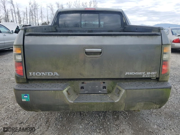 2007 Honda Ridgeline RTS with VIN 2HJYK16487H536449, listed as a Copart auction lot 46737105 with 241,095 mi miles and Clean Title. Bid and sale history available at carsss.com. Image 6.
