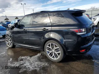 2016 Land Rover Range Rover Sport SVR with VIN SALWZ2EF5GA570016, listed as a Copart auction lot 87902575 with 69,616 mi miles and Clean title. Bid and sale history available at DreamBid. Image 2.
