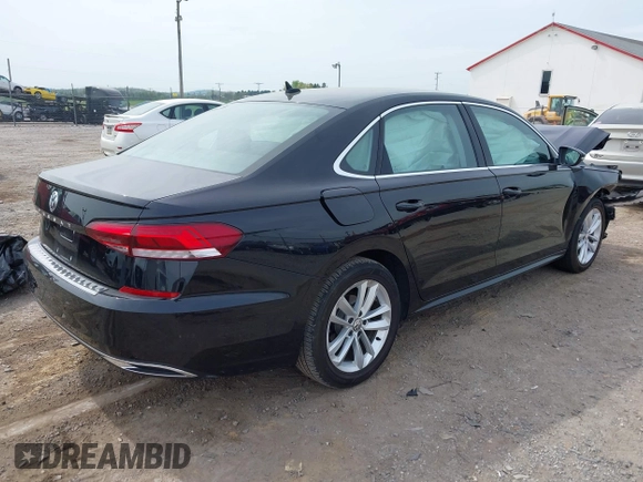 2020 Volkswagen Passat 2.0T SE with VIN 1VWWA7A30LC013193, listed as a IAAI auction lot 42127722 with 55,963 mi miles. Bid and sale history available at carsss.com. Image 4.