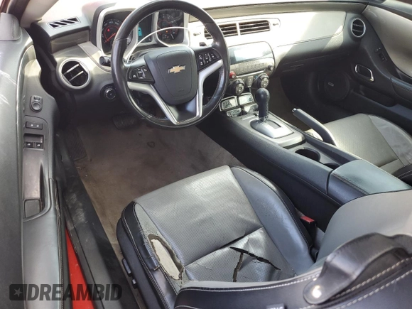 2012 Chevrolet Camaro 2LT z VIN 2G1FC1E35C9134919, wystawiony jako Copart lot #58602185 z przebiegiem 194 371 mil mil oraz Szkoda całkowita • Salvage title. Historia ofert i sprzedaży dostępna na DreamBid. Obrazek 8.