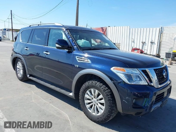 2019 Nissan Armada SL z VIN JN8AY2ND0KX008716, wystawiony jako IAAI lot #41891276 z przebiegiem 113 822 mil mil oraz . Historia ofert i sprzedaży dostępna na DreamBid. Obrazek 1.