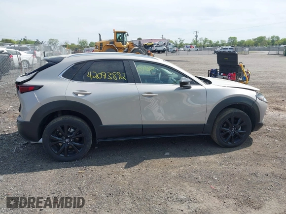2024 Mazda CX-30 2.5 S Select Sport with VIN 3MVDMBBM0RM698412, listed as a IAAI auction lot 42093892 with 24,454 mi miles. Bid and sale history available at carsss.com. Image 14.
