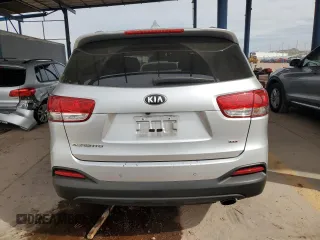 2018 Kia Sorento LX with VIN 5XYPG4A39JG409216, listed as a Copart auction lot 51011745 with 86,033 mi miles and Salvage Title. Bid and sale history available at carsss.com. Image 6.