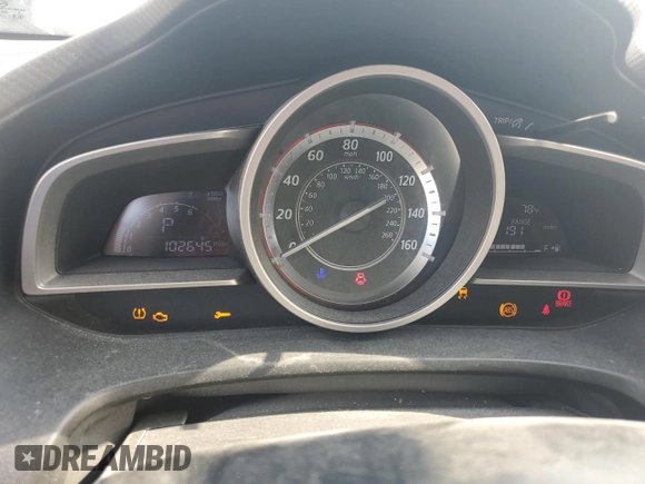 2015 Mazda 3 i Touring with VIN 3MZBM1L76FM163038, listed as a Copart auction lot 55091545 with 102,645 mi miles and Clean Title. Bid and sale history available at carsss.com. Image 9.