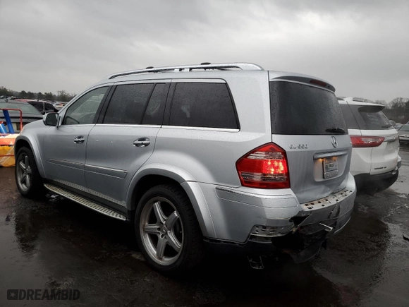 2009 Mercedes-Benz GL-Class 5.5L with VIN 4JGBF86E49A525896, listed as a Copart auction lot 83439054 with 71,145 mi miles and Salvage Title. Bid and sale history available at carsss.com. Image 2.