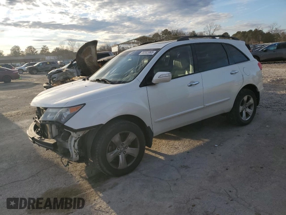 2009 Acura MDX Sport/Pwr Tail Gate with VIN 2HNYD28769H526060, listed as a Copart auction lot 88302065 with 216,477 mi miles and Salvage Title. Bid and sale history available at carsss.com. Image 1.