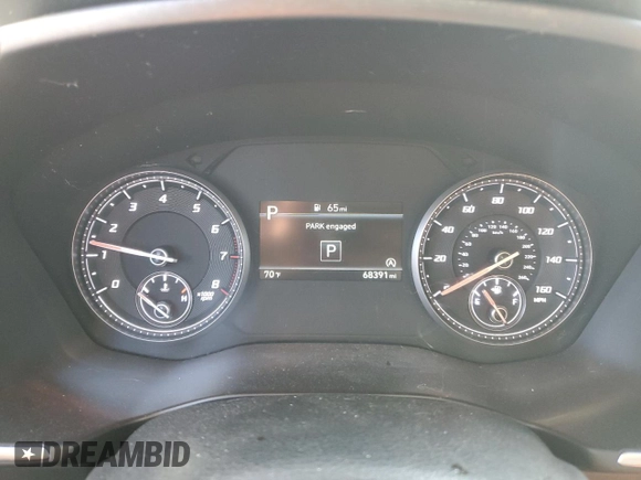 2021 Hyundai Santa Fe SEL z VIN 5NMS24AJ8MH332761, wystawiony jako Copart lot #56950795 z przebiegiem 68 391 mil mil oraz Szkoda całkowita • Salvage title. Historia ofert i sprzedaży dostępna na DreamBid. Obrazek 9.