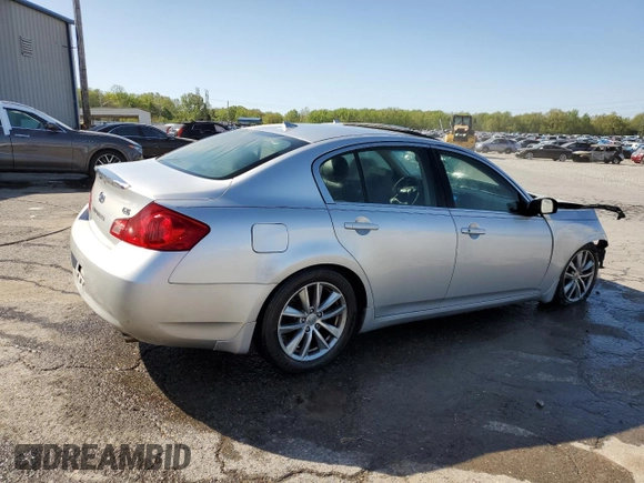 2008 Infiniti G35 Journey with VIN JNKBV61E48M200468, listed as a Copart auction lot 51741445 with Not Provided miles and Salvage Title. Bid and sale history available at DreamBid. Image 3.