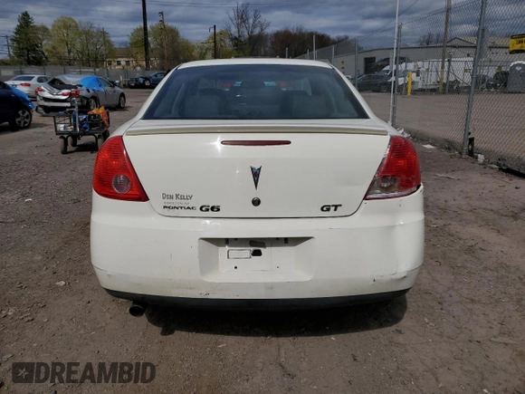2008 Pontiac G6 GT with VIN 1G2ZH57N084245369, listed as a Copart auction lot 53123615 with 74,786 mi miles and Salvage Title. Bid and sale history available at carsss.com. Image 6.