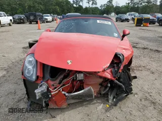 2014 Porsche Boxster с VIN WP0CA2A84ES120776, выставлен на аукционе Copart как лот 55260155 с пробегом 63 891 миль миль и Списание • Salvage title. История ставок и продаж доступна на DreamBid. Изображение 5.