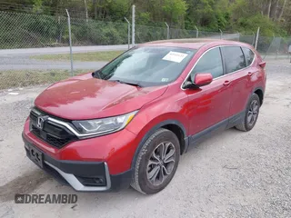 2021 Honda CR-V EX-L with VIN 5J6RW2H8XML022453, listed as a IAAI auction lot 42114122 with 55,550 mi miles and . Bid and sale history available at DreamBid. Image 2.
