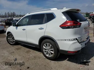 2017 Nissan Rogue SV with VIN KNMAT2MTXHP606629, listed as a Copart auction lot 50527055 with 121,666 mi miles and Salvage Title. Bid and sale history available at carsss.com. Image 2.