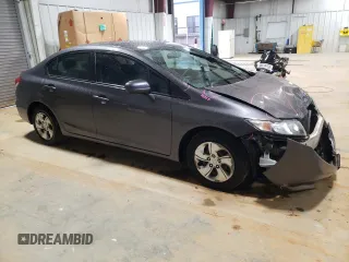 2015 Honda Civic Sedan LX with VIN 19XFB2E52FE023025, listed as a Copart auction lot 50225625 with 187,307 mi miles and Clean Title. Bid and sale history available at carsss.com. Image 4.
