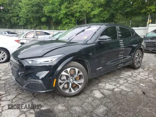 2021 Ford Mustang Mach-E Premium with VIN 3FMTK3RM1MMA04572, listed as a Copart auction lot 60127765 with 59,915 mi miles and Salvage title. Bid and sale history available at DreamBid. Image 1.
