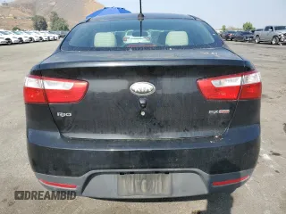 2013 Kia Rio EX with VIN KNADN4A31D6248521, listed as a Copart auction lot 60061645 with 123,281 mi miles and Salvage title. Bid and sale history available at DreamBid. Image 6.
