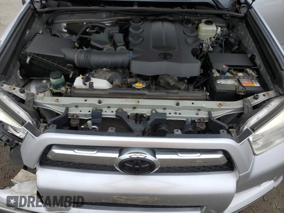2011 Toyota 4Runner Trail with VIN JTEBU5JR6B5050958, listed as a Copart auction lot 58988205 with 83,544 mi miles and Salvage title. Bid and sale history available at DreamBid. Image 12.