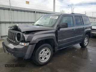 2016 Jeep Patriot Sport with VIN 1C4NJRBB3GD509217, listed as a Copart auction lot 48826605 with 199,914 mi miles and Salvage Title. Bid and sale history available at carsss.com. Image 1.