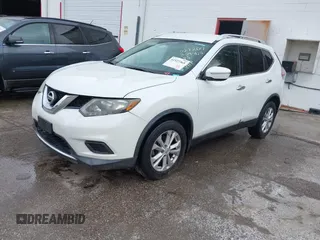2015 Nissan Rogue S with VIN KNMAT2MT9FP527207, listed as a IAAI auction lot 41927365 with 139,876 mi miles and . Bid and sale history available at DreamBid. Image 2.