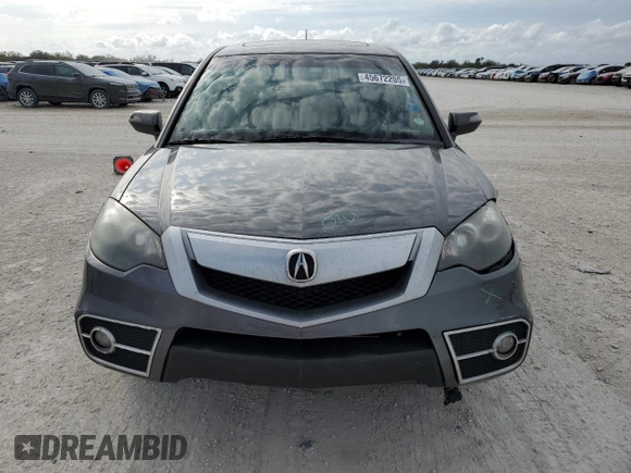 2012 Acura RDX Tech Pkg with VIN 5J8TB2H5XCA002535, listed as a Copart auction lot 45672205 with 231,742 mi miles and Salvage Title. Bid and sale history available at carsss.com. Image 5.