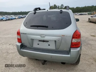 2006 Hyundai Tucson GL with VIN KM8JM72B26U292618, listed as a Copart auction lot 71381784 with 208,371 mi miles and Salvage Title. Bid and sale history available at carsss.com. Image 6.