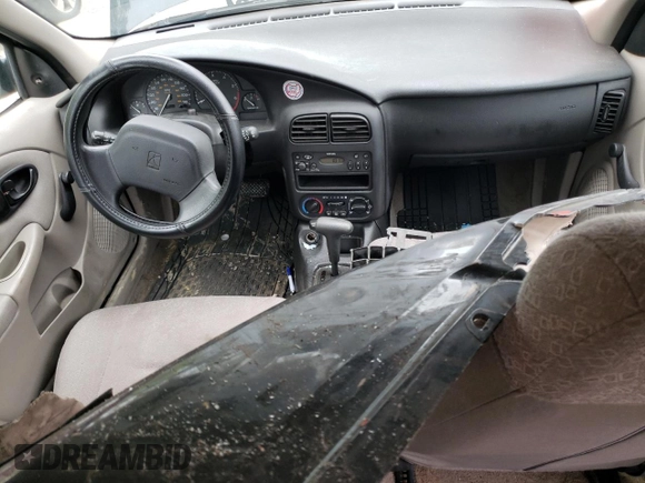 2002 Saturn SL z VIN 1G8ZH52842Z201392, wystawiony jako Copart lot #56595105 z przebiegiem Nie podano mil oraz Szkoda całkowita • Salvage title. Historia ofert i sprzedaży dostępna na DreamBid. Obrazek 8.