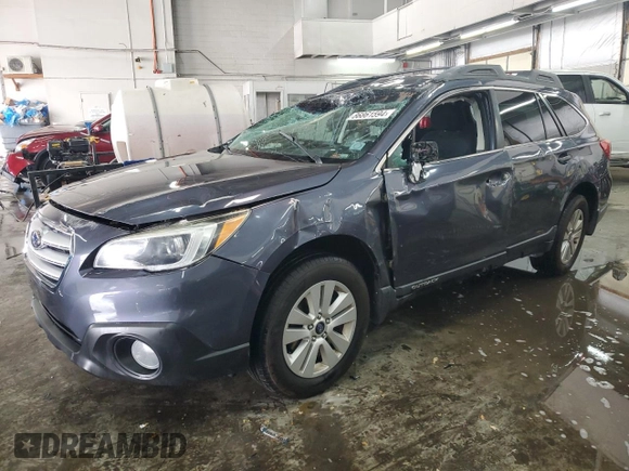 2016 Subaru Outback Premium z VIN 4S4BSACC8G3355971, wystawiony jako Copart lot #86861594 z przebiegiem 112 114 mil mil oraz Szkoda całkowita • Salvage title. Historia ofert i sprzedaży dostępna na DreamBid. Obrazek 1.